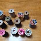 Vintage Coats   Clark J p Coats Cotton Sewing Thread Spools Assorted Colors