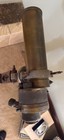 Krauss Paris Antique Brass Telescope On Wooden Tripod France