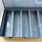 Brumberger 35mm Slide Storage Box Metal Case 150 Slides Coin Collection Box