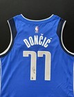 Luka Doncic Signed Autographed Mavericks Nike Swingman Jersey Beckett Bas Loa