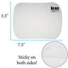 Beading Mat Beadsmith Sticky Clear 7 5x5 5 Inch  bms3 