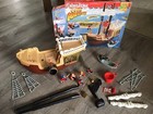 Vintage 1994 Fisher Price Great Adventures Pirate Ship W  Original Box 95 
