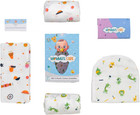 Muslin Swaddle Blankets For Newborn Boys   Girls  2 Pack 43x43 Inch Soft