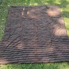Antique Quilt Hand Stitched 1900s Early Red Patchwork 72  X 80  Country