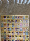 Pok  mon Uncut Sheet 101 Holographic Kb Toy Hobbies