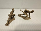 Louis Marx 1963 Wwii Japanese Soldiers 25 Figures 12 Poses Tan Vintage