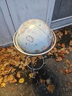 Vintage 1980s-1990s Replogle World Classic Series Floor Globe With Metal Stand