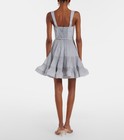 Zimmermann Pleated Bustier Minidress   875 Size 0 Us 4