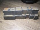 Lot Of 17 Vintage Letterpress Printing Blocks