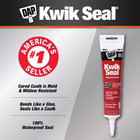 Kwik Seal 5 5 Oz  Clear Kitchen And Bath Adhesive Caulk  12-pack 