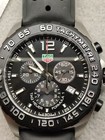 Brand New Watch Quartz Chronograph Black Men s Rubber