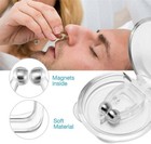 Anti Snore Magnetic Silicone Fit Nose Clip Stop Snoring Apnea Aid Device Stopper