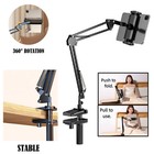 Long Arm Tablet Stand Lazy Bed Desk Mount Phone Holder For Ipad Iphone Samsung