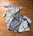 Bundle Of Baby Boy Clothes Sizes Newborn To 3-6 Months 