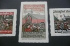 Superb 1913 German Ludwigshafen Jubilee Festival  Cinderella  Poster Stamps  Mnh