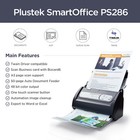 Plustek Ps286 Plus Document Scanner Support Twain  Windows 7 8 10 11  Mac  14 x
