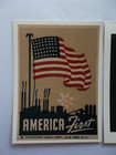 3 Usa America First Lithographic Printing Poster Stamps Advertising Postcard Lot