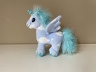 Vintage Neopets Blue Cloud Uni Plush 2008 Jakks Pacific Series 3           Q