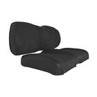 Reddot Premium Style Front Seat   Ezgo Rxv Golf Cart   Black Suede