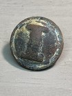 Dug Civil War Solid Cast Brass Confederate Infantry I Button Allatoona Church Ga