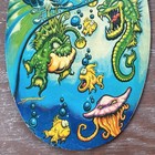 Drew Brophy Shark Skimz Wall Decor Board 2007 Skimboard Rare 35   
