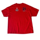 2011 Wnba Washington Mystics T-shirt Nicky Anosike  21 Red 2xl Adidas Basketball