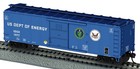 Lionel Ho 2554320 - Radioactive Boxcar  u s  Dept  Of Energy   1977 W  Sound
