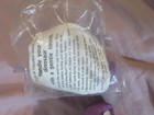 1992 Dino Pour Heinz Ketchup Bottle Topper Heinz Purple Dinosaur Lot Of 2