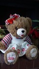 2016 20  Dan Dee Plush Snowflake Teddy Bear Stuffed Collector s Choice Christmas