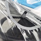 Ezkindheit Universal Rain Cover For Strollers  Silver grey  Waterproof