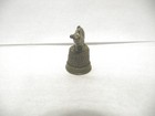 Thimble Vintage Pewter Topper Of A Pig