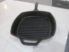 Lodge Cast Iron Grill Pan Skillet 10    Large Square Griddle 8sgp Seasoned
