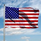 Us American Flag 3x5 Embroidered Stars Reinforced Heavy-duty United States Flag