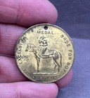 1910 Excelsior Shoes For Boys Advertising Good Luck Token 1 25  Medal Coin