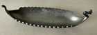 Vintage Handstopt Pewter Viking Ship Salt Cellar - Norway