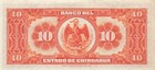 Mexico   Chihuahua  10  Pesos  Nd  1913  Series  A  Uncirculated Banknote G 31