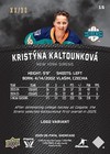 2025-26 Ud Pwhl Showcase Kristyna Kaltounkova Logo Variant  30       read    