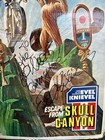 Evel Knievel Escape From Skull Canyon 1975 Ideal Toy Set Complete  autographed 