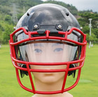 Clear Full Size Football Helmet Visor  Eye Shield With Quick Clips