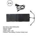 Snow Melting Mats Outdoor  Anti-slip Electric Snow And Ice Heated Walkway Mats