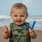 Hollow Teething Tubes Toys For Babies Girls Boys  5 Pack Multicolored