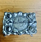 Antique Art Noveau Trinket Box Metal Jewelry Casket Box Konstanz B Rheinbruke