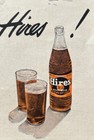 Vintage Hires Root Beer Advertising Print 13 25   x5 25   approx