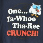 Brisco Brands Tootsie Roll Mr Owl Crunch Candy Men Adults Tshirt Tee X-large