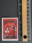 The Runaways Sticker Mini Red Logo 70s Iconic Punk Rock Band Ca Joan Jett New
