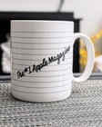 Vintage 1984 Apple A  Magazine Ceramic Coffee Mug Papel Usa Macintosh Mac