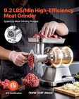 Vevor Commercial Meat Grinder 750w 9 2 Lbs min Capacity  12 Electric Meat Mincer