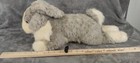 Avanti Applause Rabbit Bunny Stuffed Toy Jockline Gray White 1984 Vintage