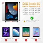 For 10 2 Inch Ipad 9th 8th 7th Gen Folio Case Stand Back Cover Auto Sleep wake