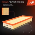  2-pc Engine Air Filter Compatible With Land Rover Discovery  Lr4  Range 
